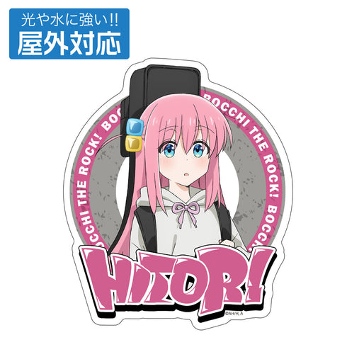 アニメ『ぼっち・ざ・ろっく!』描き下ろし 後藤ひとり 屋外対応ステッカー ストリートファッションVer.